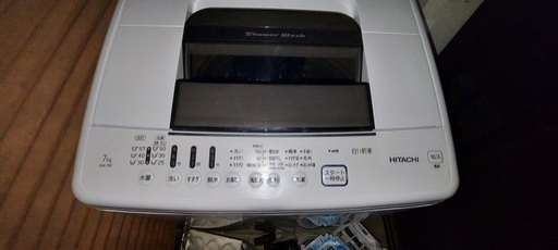 日立洗濯機　HITACHI NW-70F W 7kg 2022年2月購入
