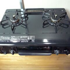 ガステーブル LPガス用 プロパンガス用 パロマ 2019年製 IC-S37-R 横幅