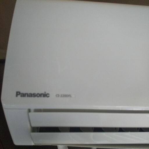 Panasonic CS-220DFL-W WHITE 江東区引取り限定 - エアコン