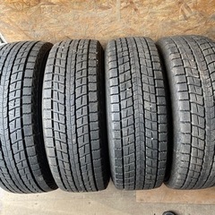 バリ山 DUNLOP SJ8 225/65R17 スタッドレス タイヤ 2018年製 17