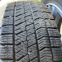 極上タイヤ　BRIDGESTONE ブリヂストン　ブリジストン　VRX2 175/65R14 スタッドレス タイヤ　2019年製　アルミホイール付き　14インチ