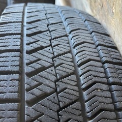 極上タイヤ　BRIDGESTONE ブリヂストン　ブリジストン　VRX2 175/65R14 スタッドレス タイヤ　2019年製　アルミホイール付き　14インチ