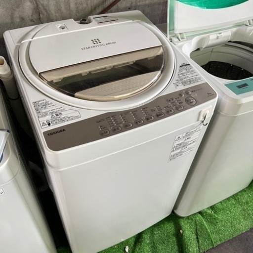 大阪限定●配送無料 ●2016年製●TOSHIBA●AW-6G3(W)●洗濯機