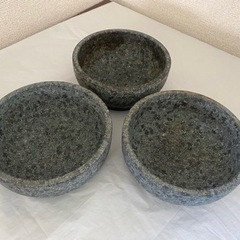 ピビンパ用石鍋(丼) 3個