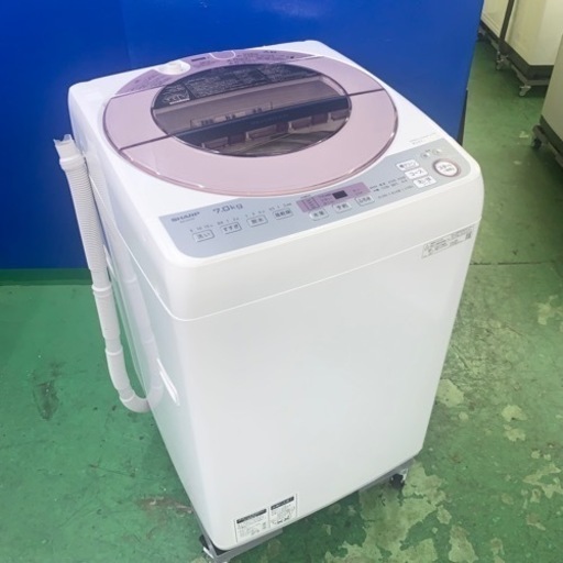 ⭐️SHARP⭐️全自動洗濯機　2019年7kg  大阪市近郊配送無料