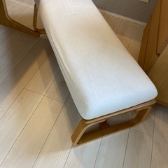 無印良品　リビングでもダイニングでも使えるシリーズ　ダイニングセット