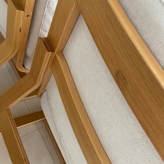 無印良品　リビングでもダイニングでも使えるシリーズ　ダイニングセット