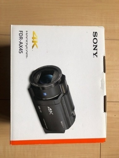 新同品！格安！おまけ付！] SONY FDR-AX45 4Kのビデオカメラ
