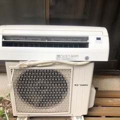 [寝苦しいこの時期に必須！格安！]長府エアコン美品　長期保管品