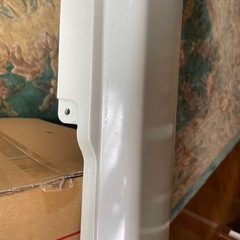 純正ワイドハイエースリアバンパーステップなしパールホワイト