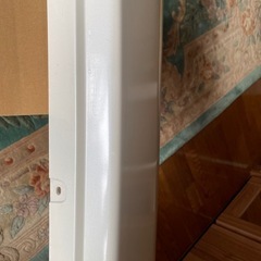 純正ワイドハイエースリアバンパーステップなしパールホワイト