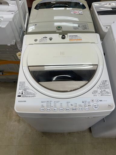 洗濯機　No.3505　東芝　6kg　2015年製　AW-6G2(W)　【リサイクルショップどりーむ荒田店】