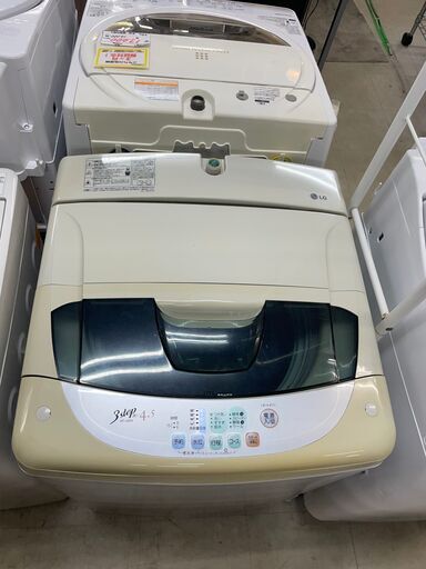 格安洗濯機!!　全自動洗濯機　No.3475　2005年製　LG　4.5kg　WF-45P8　【リサイクルショップどりーむ荒田店】