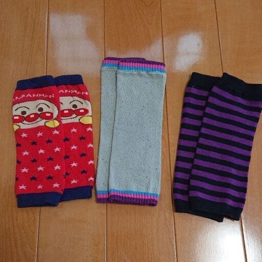キッズレッグウォーマー3足 かなで 丸尾のキッズ用品 子供用ファッション小物 の中古あげます 譲ります ジモティーで不用品の処分