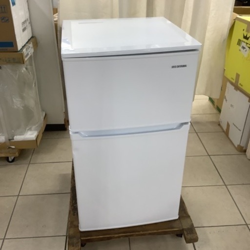 IRIS OYAMA アイリスオーヤマ　冷蔵庫　IRSD-9B-W 2021年製　90L