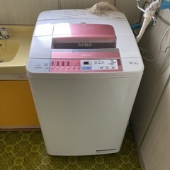 第④回定期イベント　無料　洗濯機7kg