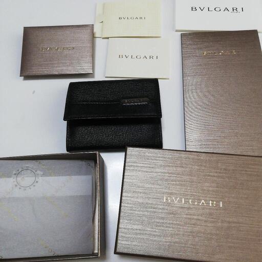 BVLGARI 282856 カードコインケース