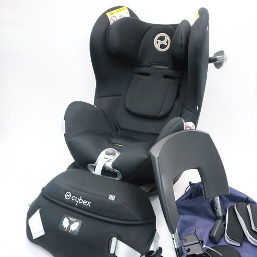 【神奈川pay可】480) cybex サイベックス　isofix チャイルドシート sirona シロナ 回転式 新生児～4歳 ビューティーブラック