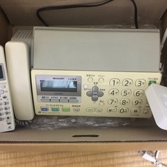 ファックス付き電話機