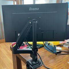 PCモニター27インチ、iiyama pl2730H（ G2730HSU-B1）とモニターアーム 