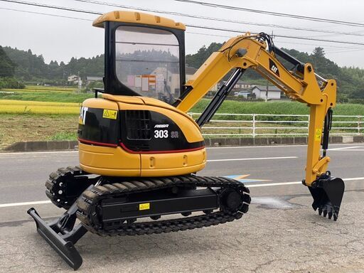 T-0078】CAT 303SR 3トンクラス ミニ油圧ショベル バックホー ユンボ