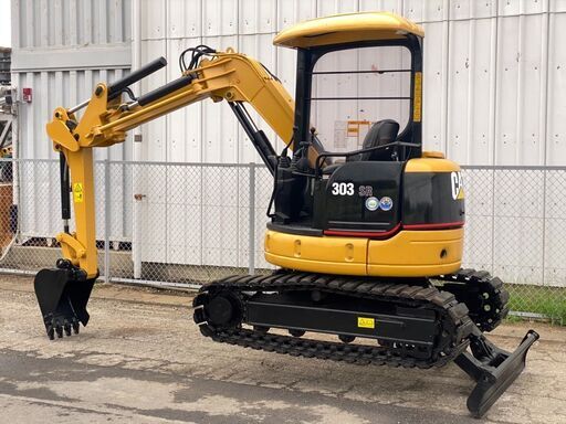 T-0078】CAT 303SR 3トンクラス ミニ油圧ショベル バックホー