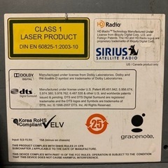 BMW X5 x Drive 35i 前期 ナビ オーディオ ユニット