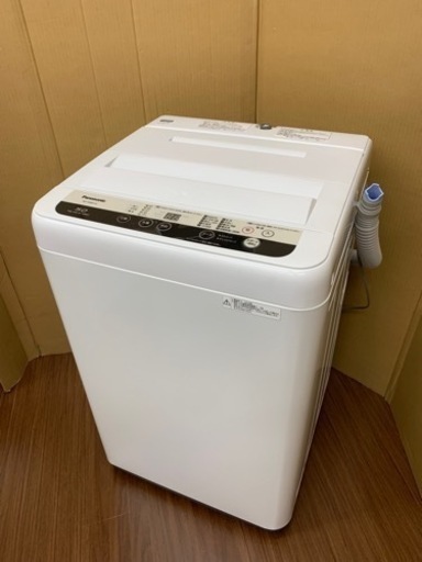 在庫処分‼️2018年製Panasonic全自動洗濯機5kg