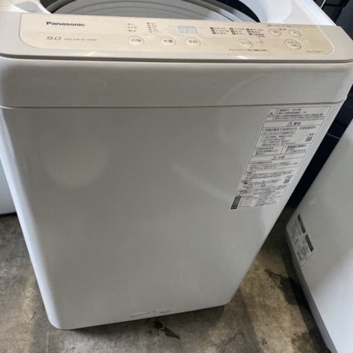 S172Panasonic2016年製5.0k全自動洗濯機 NA-F50B10