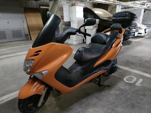 大人なマジェスティ125 色変えマットオレンジ！走行5000キロ台！