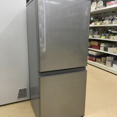 アクア 2ドア冷蔵庫 126L 2020年製 AQR-13J(S) 中古品