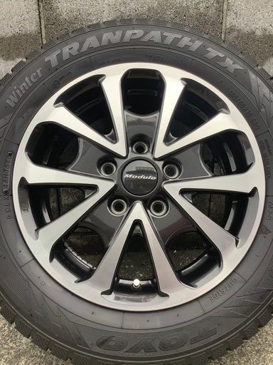 GB5フリード用モデューロホイール トランパススタッドレス付き 