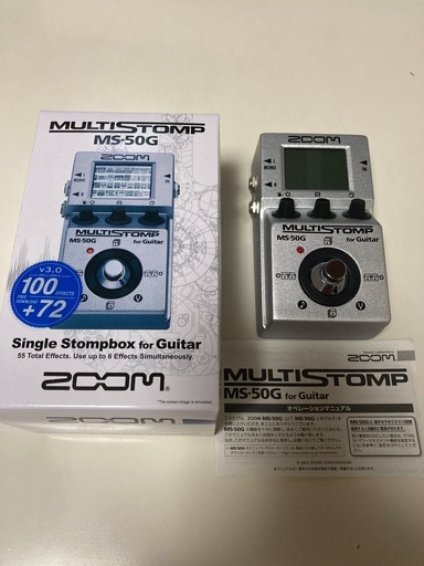 ZOOM/ MS-50G マルチストンプ マルチエフェクター | gofactoring.cl