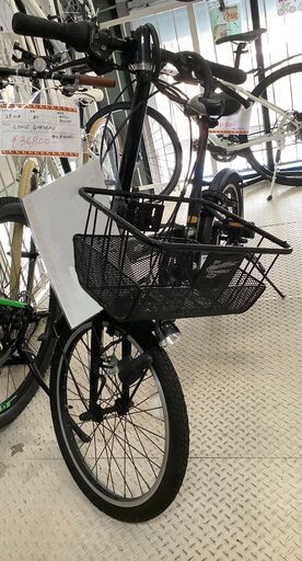 折りたたみ自転車 CHEVROLET 20インチ 変速あり ブラック【ユーズドユーズ名古屋天白店】J2084