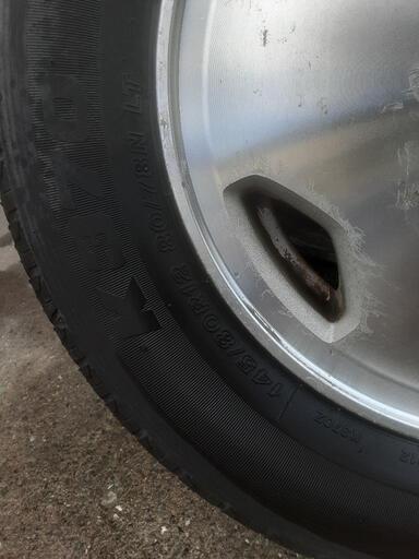 ホンダ純正ホイール 貨物 145/80/12 6P - 鹿児島市