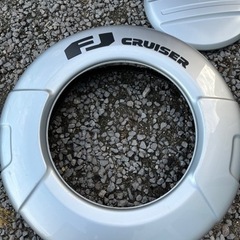 FJクルーザー　純正タイヤカバー