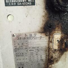 トヨタジョブサン 、除雪機、タイヤショベル