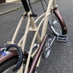 20型変速6段階　コンパクトな自転車