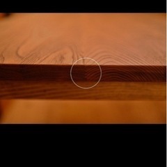 クリのアンティーク仕上げ 無垢ダイニングテーブルセット