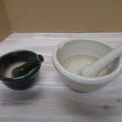 2点セット　未使用品　陶器　すり鉢　ごますり器　伝統工芸品赤津焼...