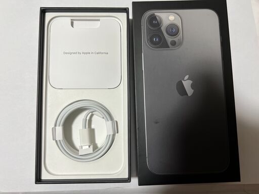 iPhone13 Pro Max 1TB グラファイト SIMフリー AppleCare＋ バッテリ100%