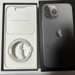 iPhone13 Pro Max 1TB グラファイト SIMフリー AppleCare＋ バッテリ100%