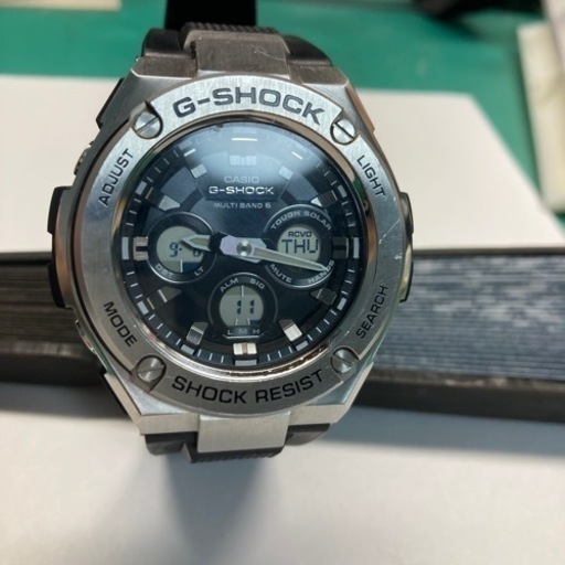 G-STEEL 電波ソーラー GST-W310-1AJF メンズ ブラック　半額以下で譲ります！