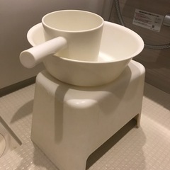 風呂椅子　風呂桶　手桶