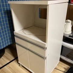 レンジ・炊飯器収納　食器棚