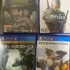 PS4のソフト 4枚セット