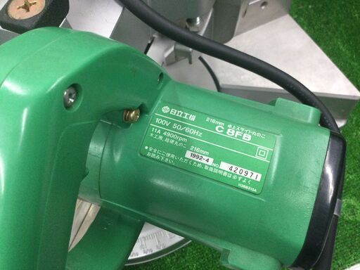 【エコツール豊田インター店】Hitachi/日立工機 スライド丸ノコ C8FB　【愛知県/豊田インター店/工具】 エコツール豊田インター店】Hitachi/日立工機 スライド丸ノコ C8FB