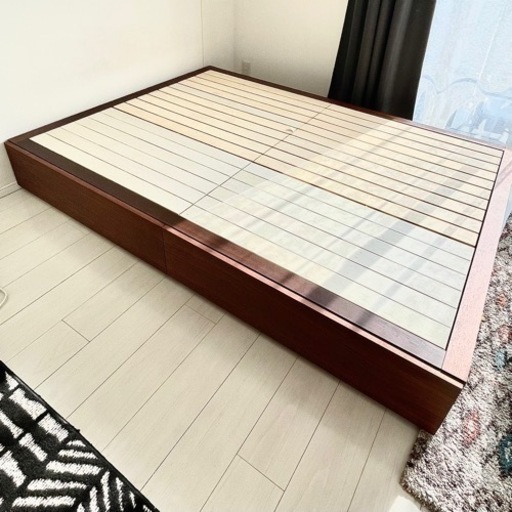 [無印]収納ベッド ダブル 定価¥40,410
