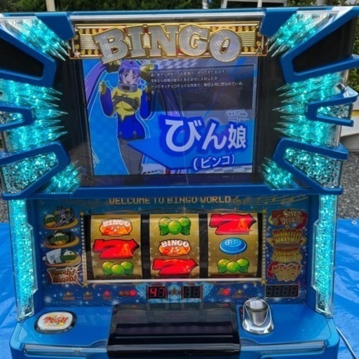 ベルコ パチスロ台 SUPER BINGO NEO コイン不要機 ベルコ パチスロ台 SUPER BINGO NEO コイン不要機