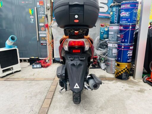 ☆実動！ヤマハ トリシティ125 ロングスクリーン・BOX付 ウーバー